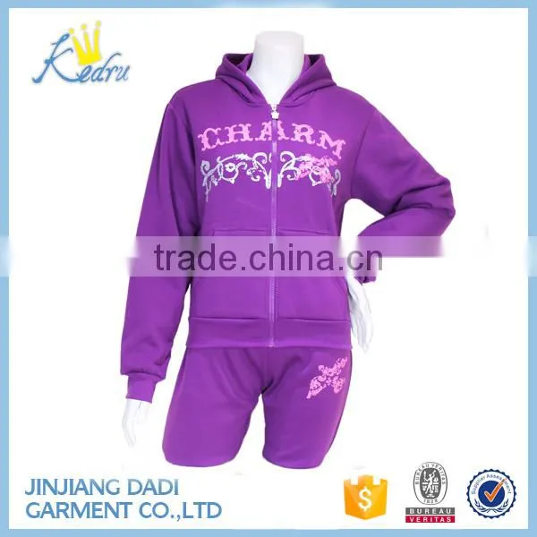 Wholesale Tracksuit Leftover Stock Women Tracksuit Set photo-4