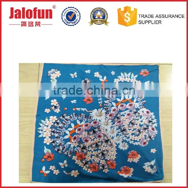 Promotion Gift Custom Dyed Sublimation Printing Neck Silk Scarf for Pet photo-3