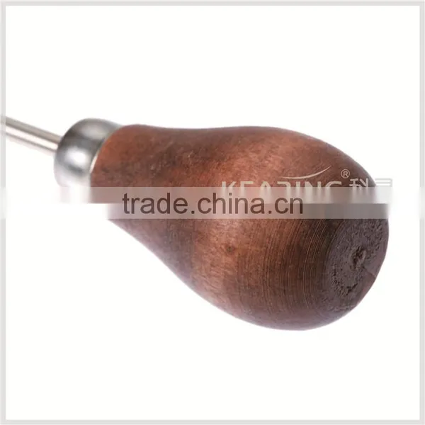 Calabash Handle Awl for Making 3.5 mm Diameter Hole on Leather for Sew Area # HA6535 photo-5