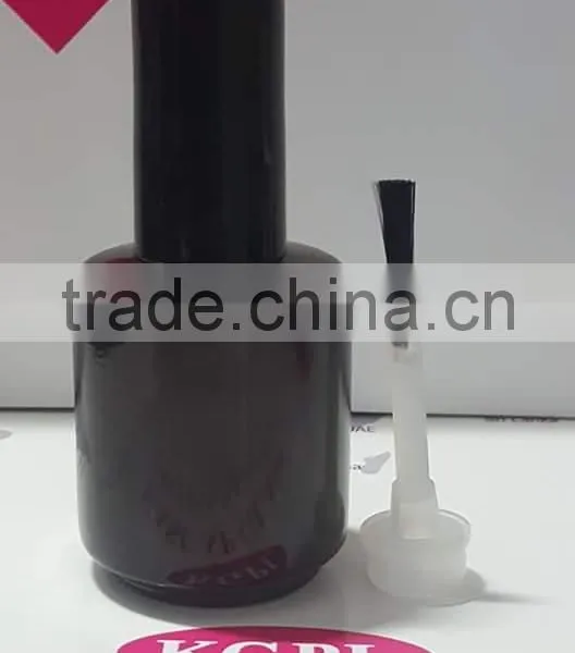 HOT SELLING 10 ml Black Coated Bottle ,UV Coated Nail Polish Bottle for Gel Polish India photo-5