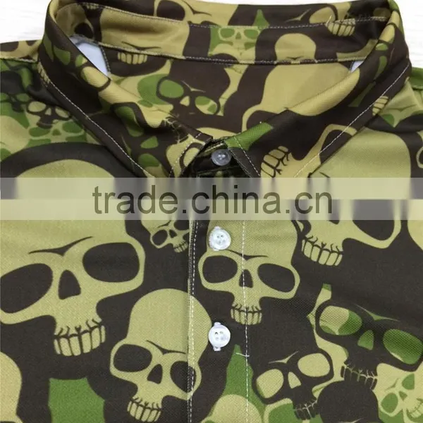 Custom Casual Blank Funny Golf Polo Dri Fit Shirt Sport Tops 3D Animal Lion Pattern for Men photo-5