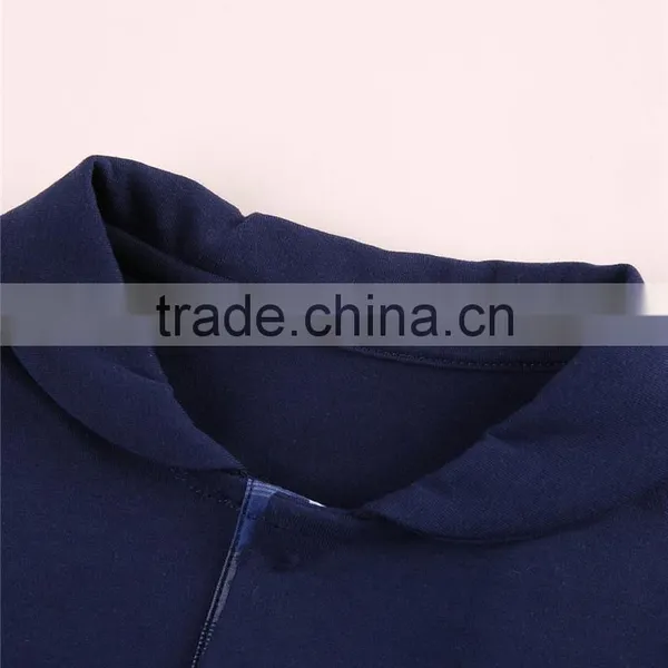 Boys Gender Knitting,Plain Dyed Children Polo t Shirt the Sleeves With Lace photo-3