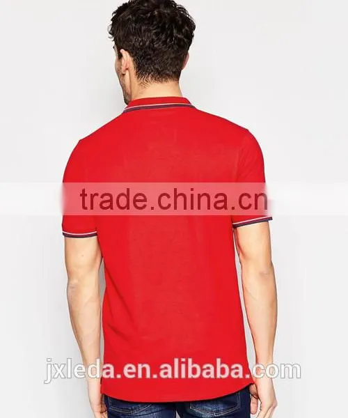 Bulk Blank Work T-shirt Clothing Custom, 100% Cotton Pique Polo Shirt Men Wholesale photo-2
