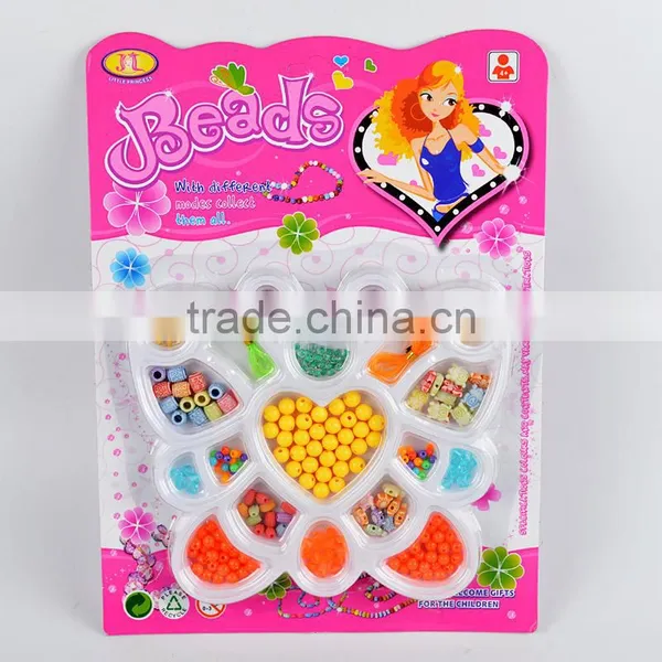 Loose Beads Diy Beads Box Package Cheap Loose Beads Box Set Colorful Children Plastic Beads With Interval Box photo-3
