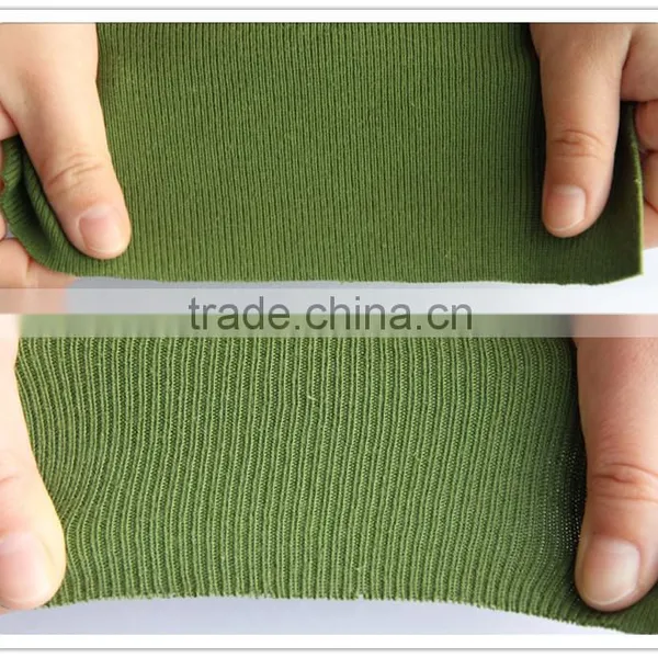 Rib Cotton Spandex Knitted Fabric photo-3