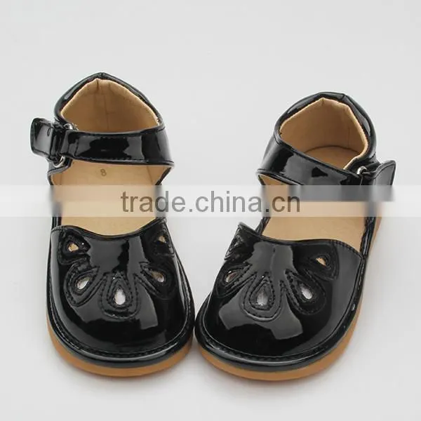 New Spring Hotcakes Style PU Leather Cheap Baby Sound Shoe photo-2