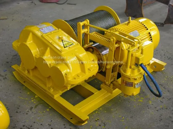High Speed JM 5t Electric Winch photo-5