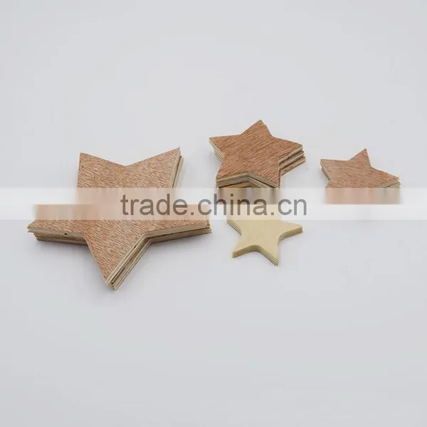 Customized Different Size Five Star Original Wooden Accessory photo-4