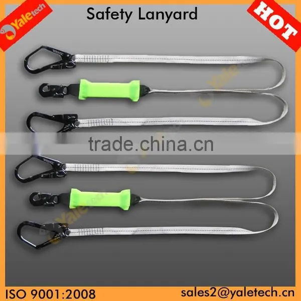 YL-E521 Two Hooks Lanyard/construction Safety Rope/double Lanyard