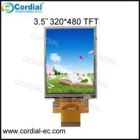 3.5 Inch 320x480 TFT LCD MODULE With Resistive Touchscreen CT035PJL19