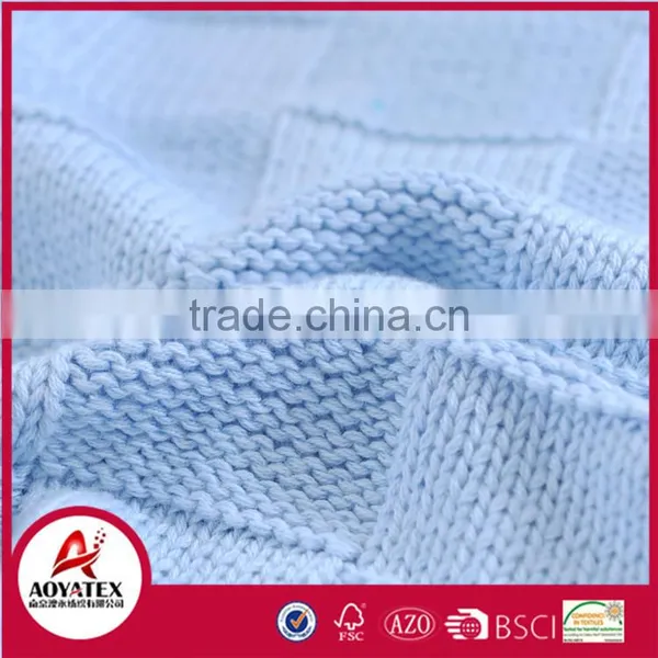30"*60" Plain Newborn Baby Summer Blanket 100% Cotton Baby Blanket photo-4