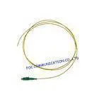 Simplex or Duplex SC Optical Fiber Pigtail With FTTH Indoor Cable High Stability