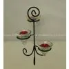 Clear Glass Tealight Holder