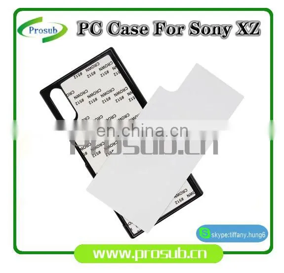 2d Sublimation PC Plastic Blank Smartphone Case Cover for Prosub-XZ /XZS photo-2