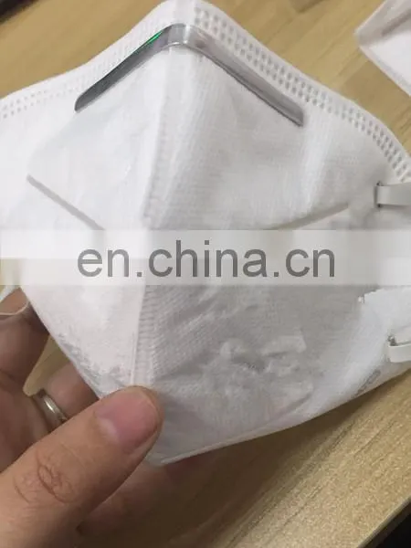 Disposable Face Masks Breathing Mask Gauze Folding Belt Valve Breathing Air Anti-dust Masks photo-2
