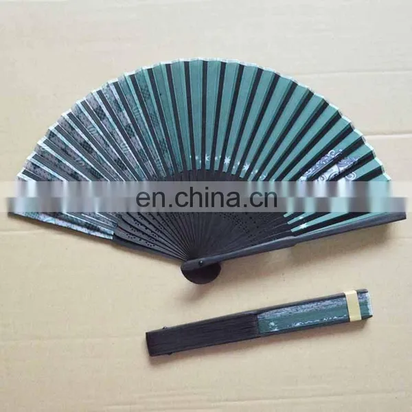 Personalized Handheld Customized Bamboo Hand Fan photo-5