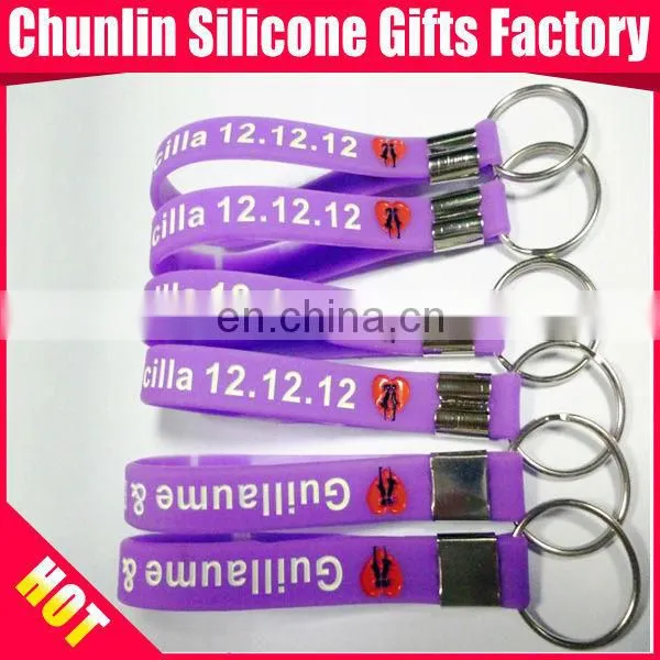 Silicone Rubber Keychains as Wedding Gifts photo-2