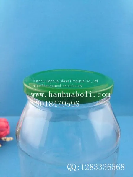 750ml Canned Glass Bottle Food Glass Bottle，Pickled Glass Bottle photo-2