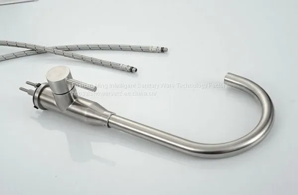 Stainless Steel Kitchen Faucet WL01-021 photo-5