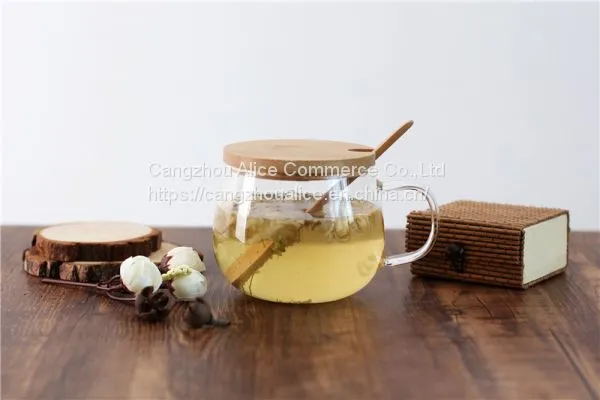 Eco-Friendly Reusable New Style Stylish Glass Coffee Cup With Bamboo Lid photo-4