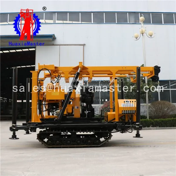 Heavy Duty Machine Tracked Water Well Drilling Rig Diamond Core Machine For Sale photo-5