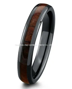 Colored Silver Foil Tungsten Gold Ring