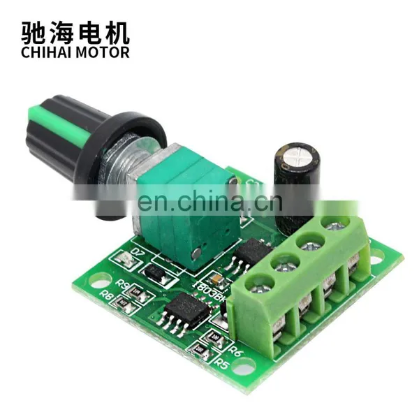 Chihai Motor DC 1.8-12.0V 2A Motor Speed Controller Reversible PWM Control Forward/Reverse photo-6