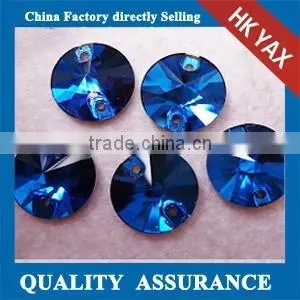 JZ0922China Factory Crystal Sew on Glass Stone, High Quality Sew on Glass Stone,wholesale Sew on Glass Stone for Garment photo-3