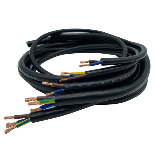 BV Bvr Hook up Wire PVC Flexible Sheathed Flat Electrical Cable Wire photo-2