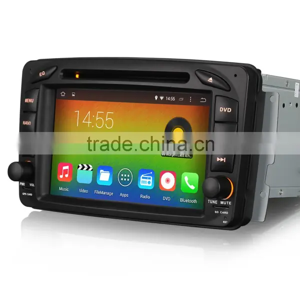 Erisin ES2507B 2 Din 7 Inch Touch Screen Android 4.4.4 Car DVD Player for Mercedes W203 photo-6
