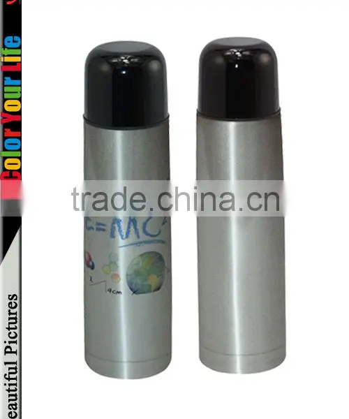 New Coming Blank Silver Color Sublimation Printing Thermos Flask photo-4