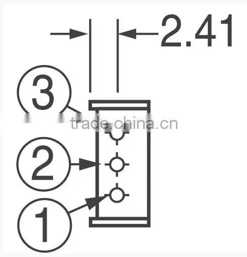 TRIMMER Potentiometers, Variable Resistors 3296W-502 5K OHM 0.5W PC PIN photo-3