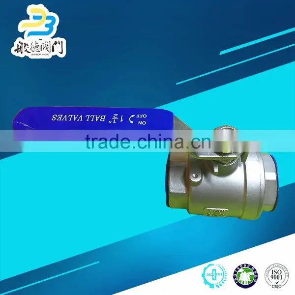 Stainless Steel 316 Ball Valve Dn15 photo-4
