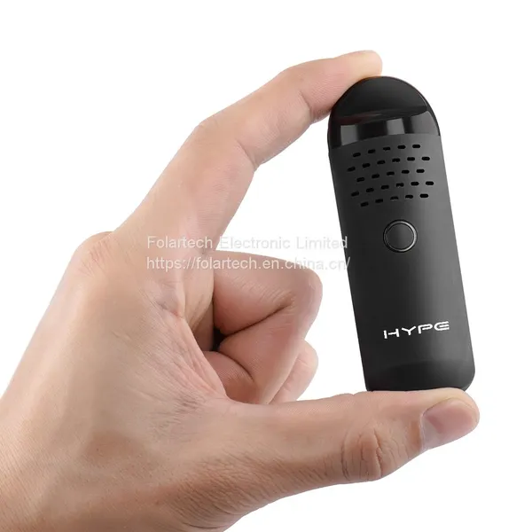 New Ecig Dry Herb Vaporizer Folartech Hype Vape Pen With Palm Sized photo-3