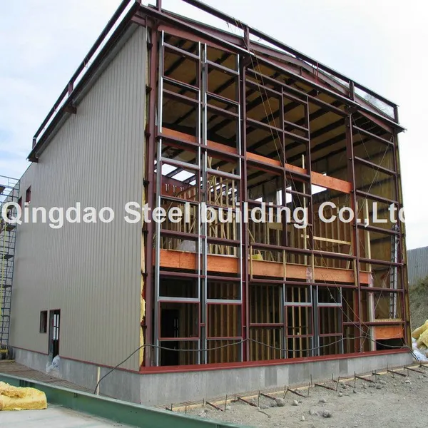 Wide Span Prefabricated Steel Structure Industrial Construction Metal Building Warehouse for Factory Warehouse Rent photo-4