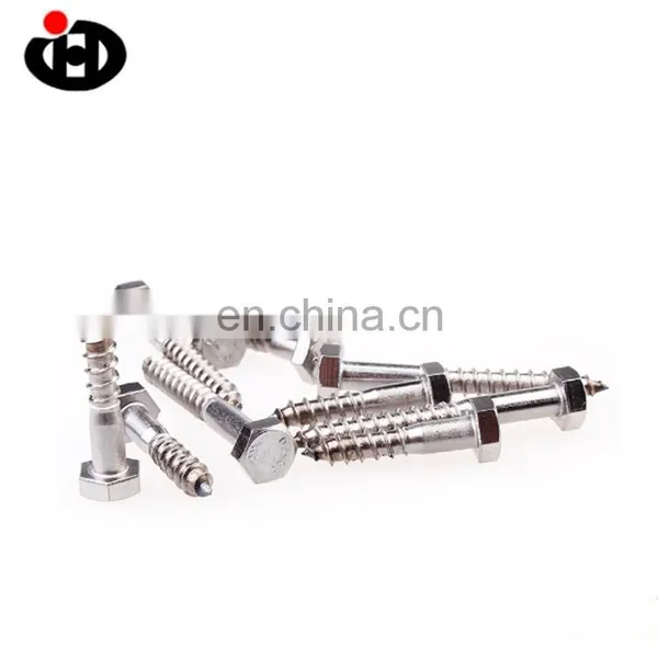 High Quality Amazon Thermal ISO 9001 Galvanized Hexagon Head Wood Screws Are Customizable for Electrical and Mechanical Parts photo-5