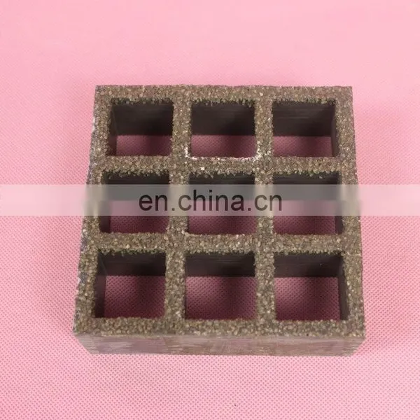 Factory Price Yellow Frp Grid Mesh 38mm Frp Grate Walkway photo-5