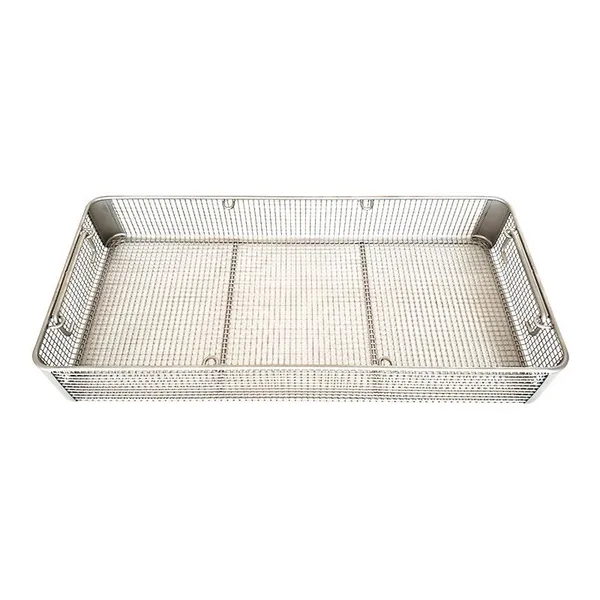 Customized Corrosion Resistance 304 Stainless Steel Medical Disinfection Basket photo-5