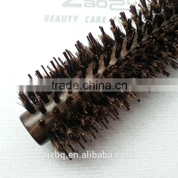 2014 Hot Sale Boar-bristle Brush Round Salon Hair Comb photo-2