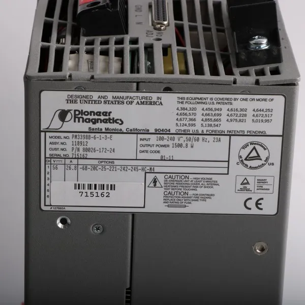 Pioneer Magnetics PM3398B-6-1-3-E photo-5