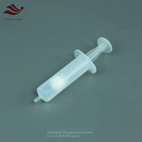 10ml Pfa Syringe, Transparent Polytetrafluoroethylene Plastic Syringe, Custom - Molded Fluororesin Sampler photo-2