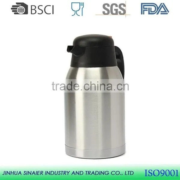 BSCI Approval Double Wall Stainless Steel Coffee Thermos Jug photo-3
