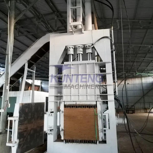 Large Capacity Hydraulic Coconut Palm Jute Fiber Press Baling Machine EPC photo-4