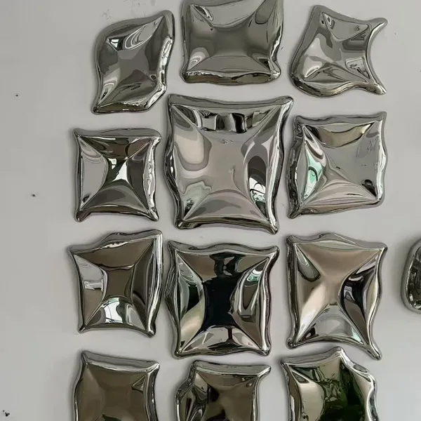 Living Room Wall DecorHand Polished SurfaceLarge Metal Wall Sculpture photo-2