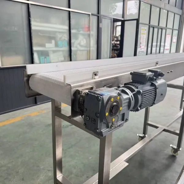 Modular Plastic Mesh Belt Elevator photo-2