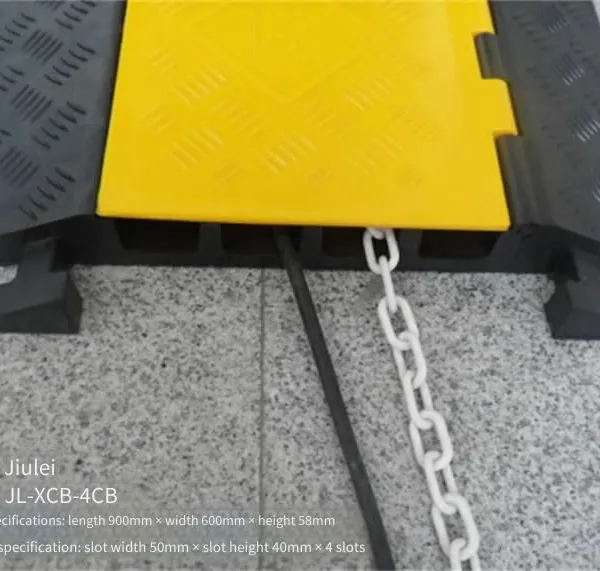 Jiulei Brand Jl-xcb-4cb Rubber and Plastic Bridge Belt (specification) Length 900mm * Width 600mm * Height 58mm, Slot Width 50mm * Slot Height 40mm, 4 Holes
