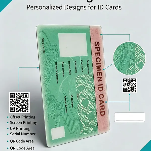 PC Material ID Card / Polycarbonate Plastic ID Card photo-3