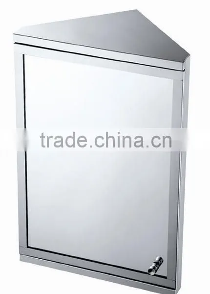 Stainless Steel Mirror Cabinet,corner Cabinet,mirror Cupboard 6651 Single Door photo-2