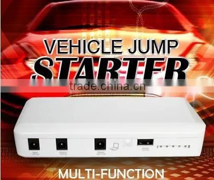 Portable Jumper Cable Power Booster Supply Car Jump Starter Pack Tire Inflator Charger photo-3