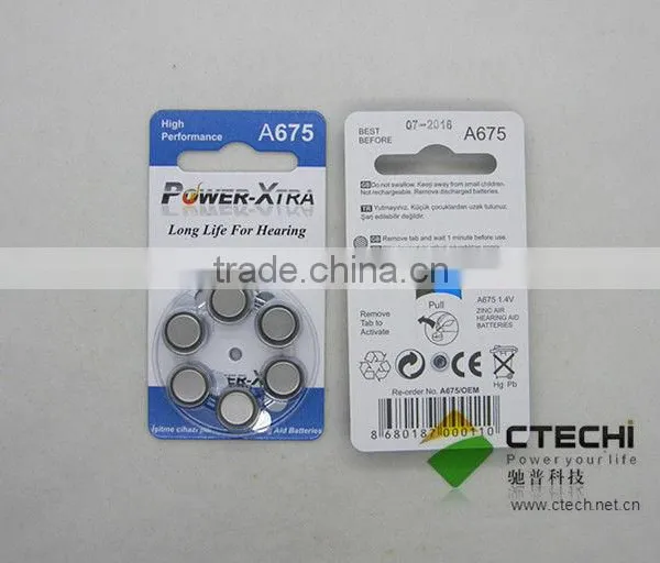 1.4V Zinc Air Battery